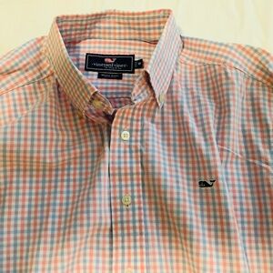 Vineyard Vines, Size M, Blue and Pink
